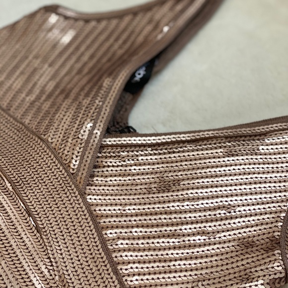 2/30 🛍 BeBe bandage sequin dress - Picture 6 of 6